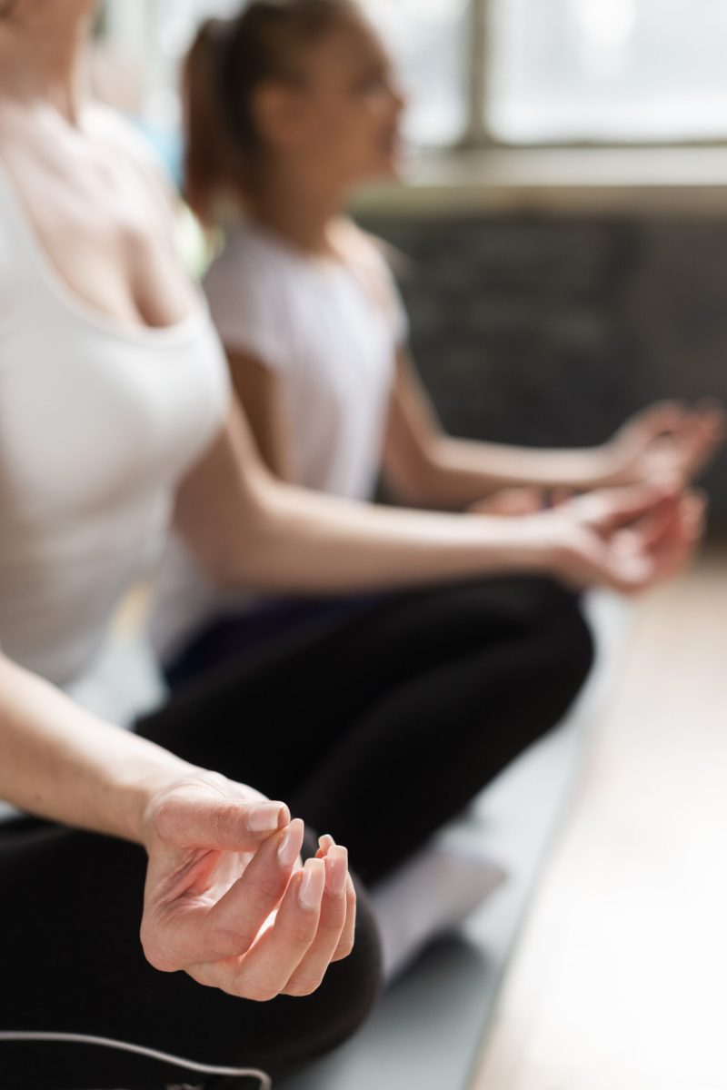 close-up-madre-e-hija-meditando-sobre-colchonetas-en-el-gimnasio